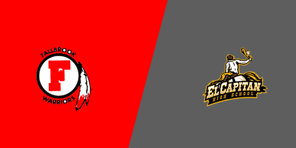 Fallbrook High School vs. El Capitan High School