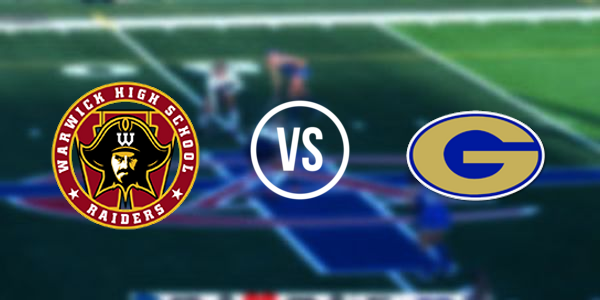 Granby High School vs Warwick High School